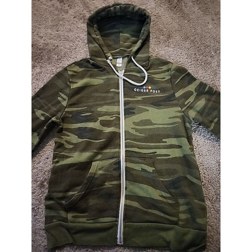 Alternative Eco-Jersey Full-Zip Hoodie Size‎ MED